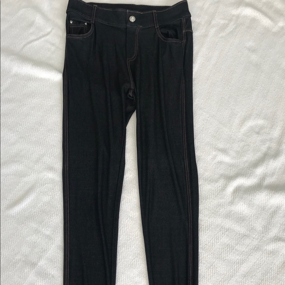 Honey & Lace Jeggings, Dark Wash Jean